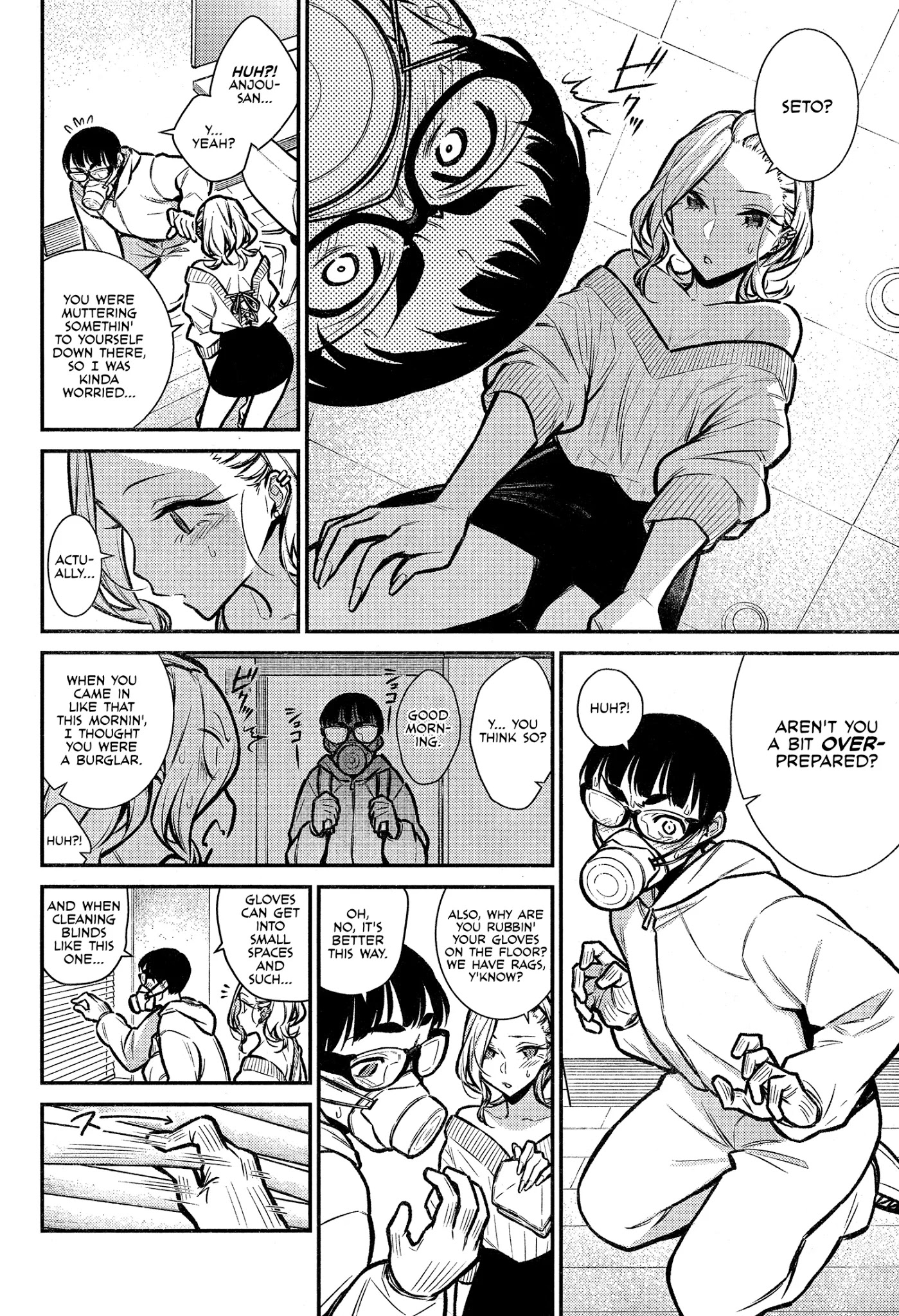 Yancha Gal no Anjou-san Chapter 68 page 4 - Chapter 68: Cleaning With Anjou-san