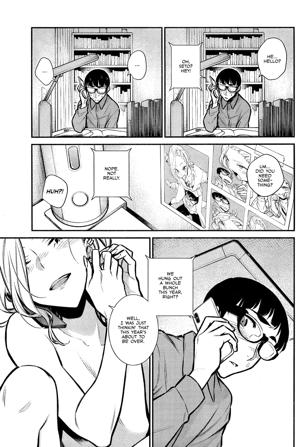 Yancha Gal no Anjou-san Chapter 69 page 9 - Chapter 69: Anjou-san's Last Message of the Year