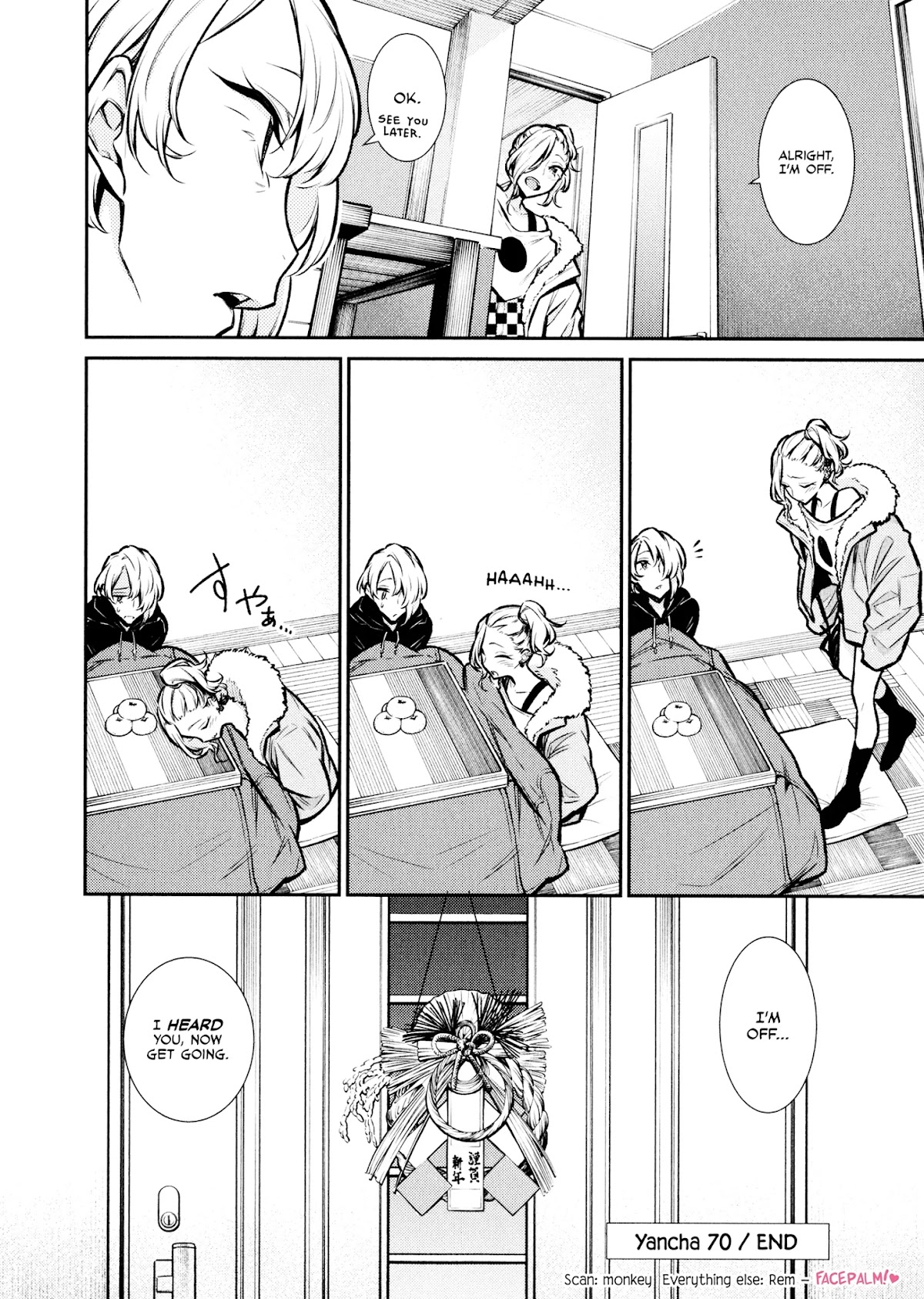 Yancha Gal no Anjou-san Chapter 70 page 12 - Chapter 70: Anjou-san's First Day of the Year
