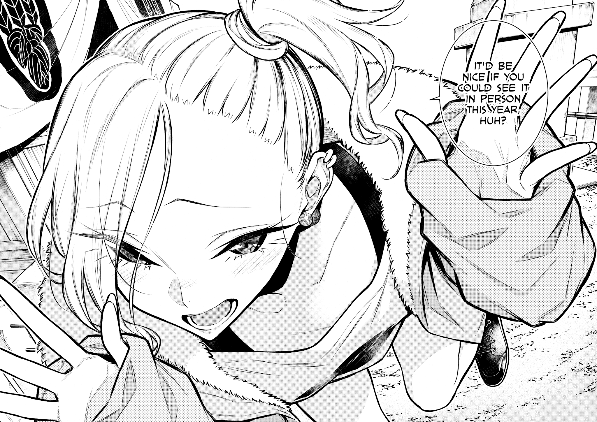 Yancha Gal no Anjou-san Chapter 72 page 15 - Chapter 72: Anjou-san and Seto-kun's Wishes