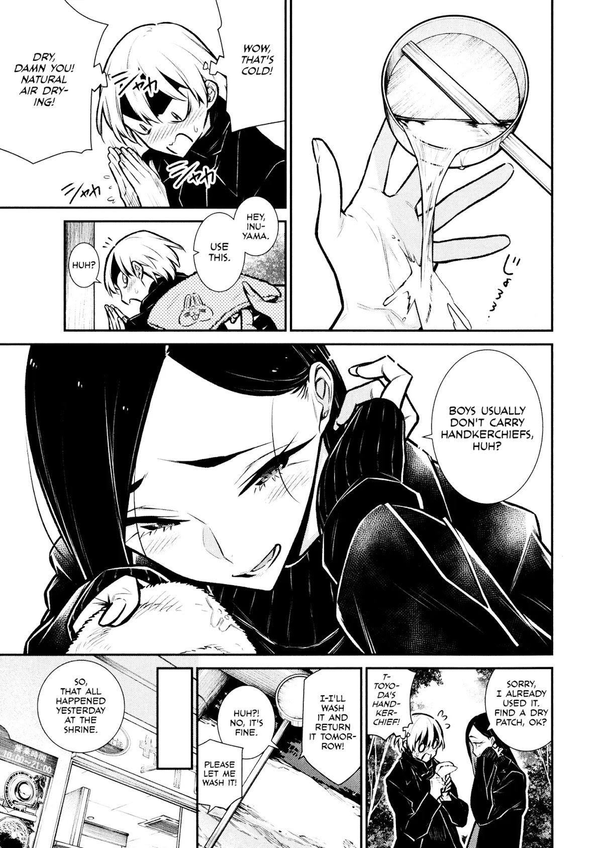 Yancha Gal no Anjou-san Chapter 73 page 1 - Chapter 73: Boy's Meeting (Top Secret)