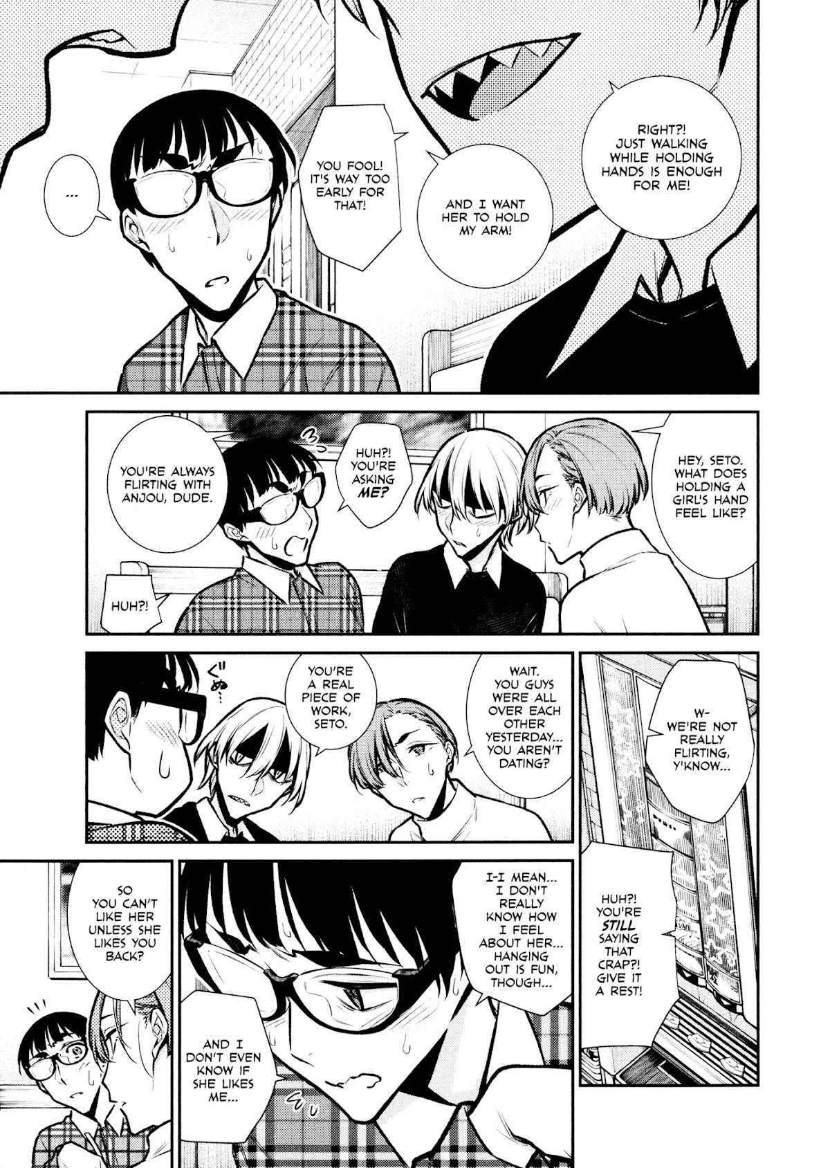 Yancha Gal no Anjou-san Chapter 73 page 11 - Chapter 73: Boy's Meeting (Top Secret)