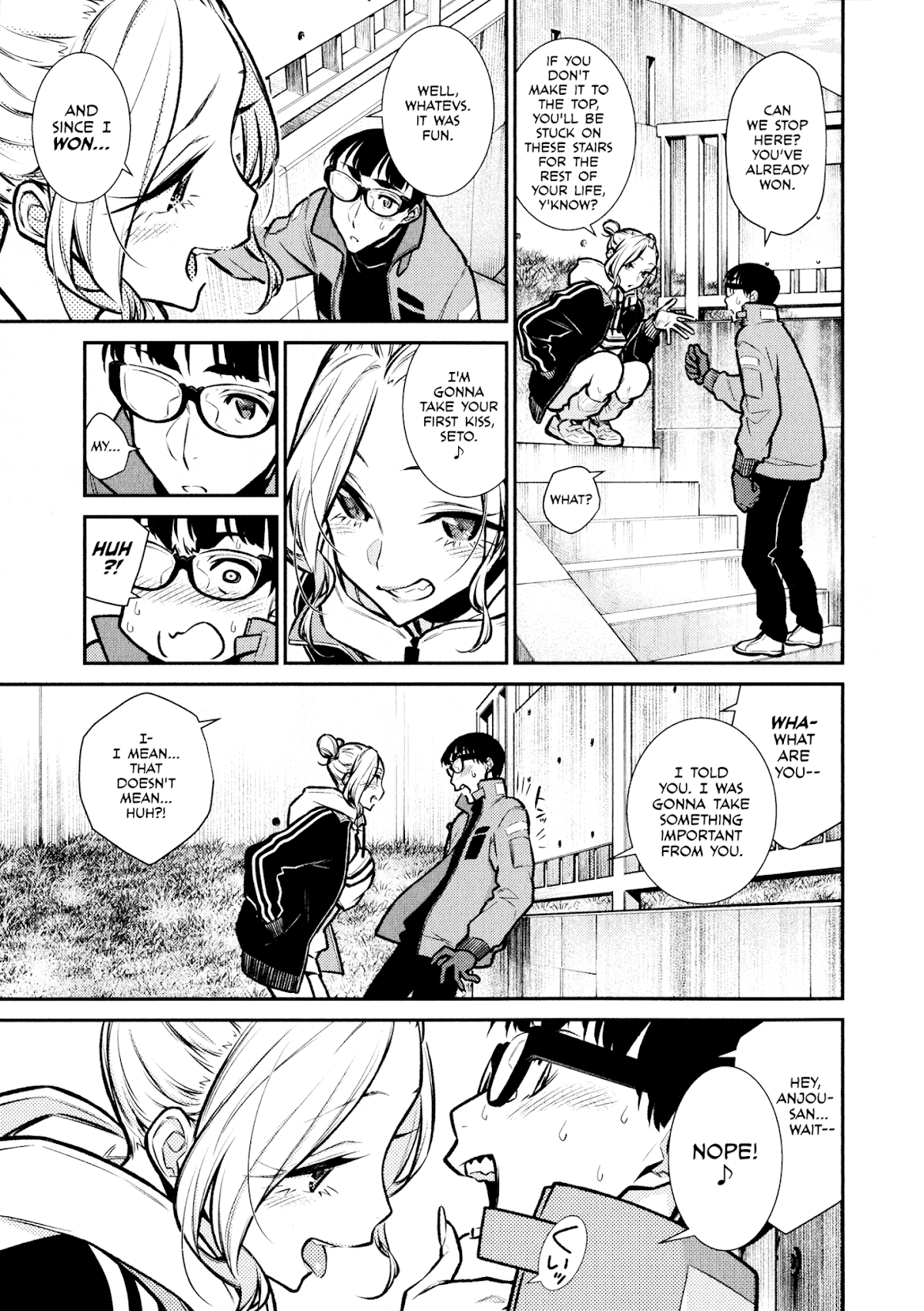 Yancha Gal no Anjou-san Chapter 74 page 11 - Chapter 74: Anjou-san Wants to Play a Word Game