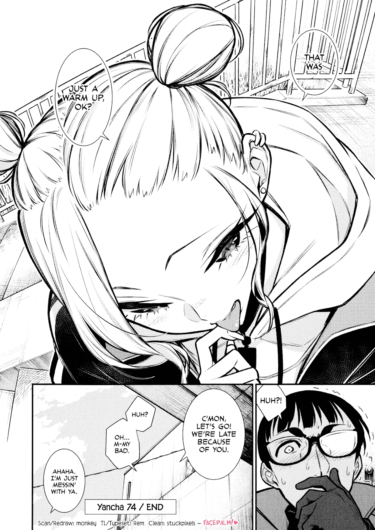 Yancha Gal no Anjou-san Chapter 74 page 13 - Chapter 74: Anjou-san Wants to Play a Word Game
