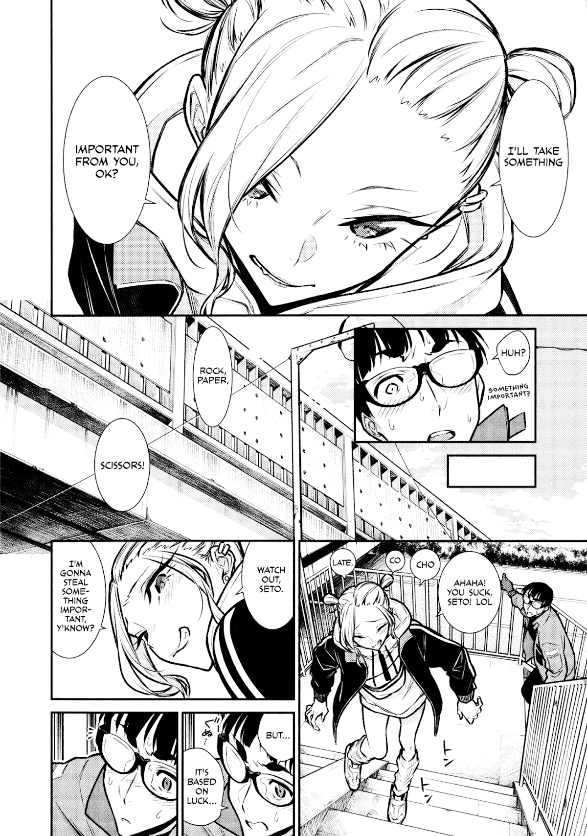 Yancha Gal no Anjou-san Chapter 74 page 8 - Chapter 74: Anjou-san Wants to Play a Word Game