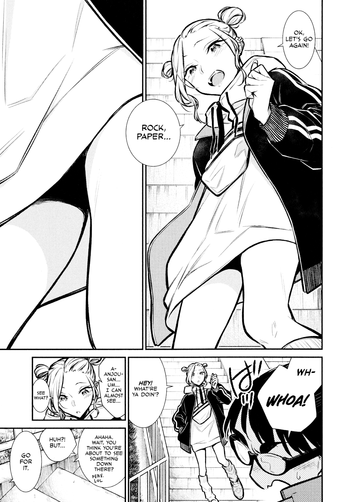 Yancha Gal no Anjou-san Chapter 74 page 9 - Chapter 74: Anjou-san Wants to Play a Word Game