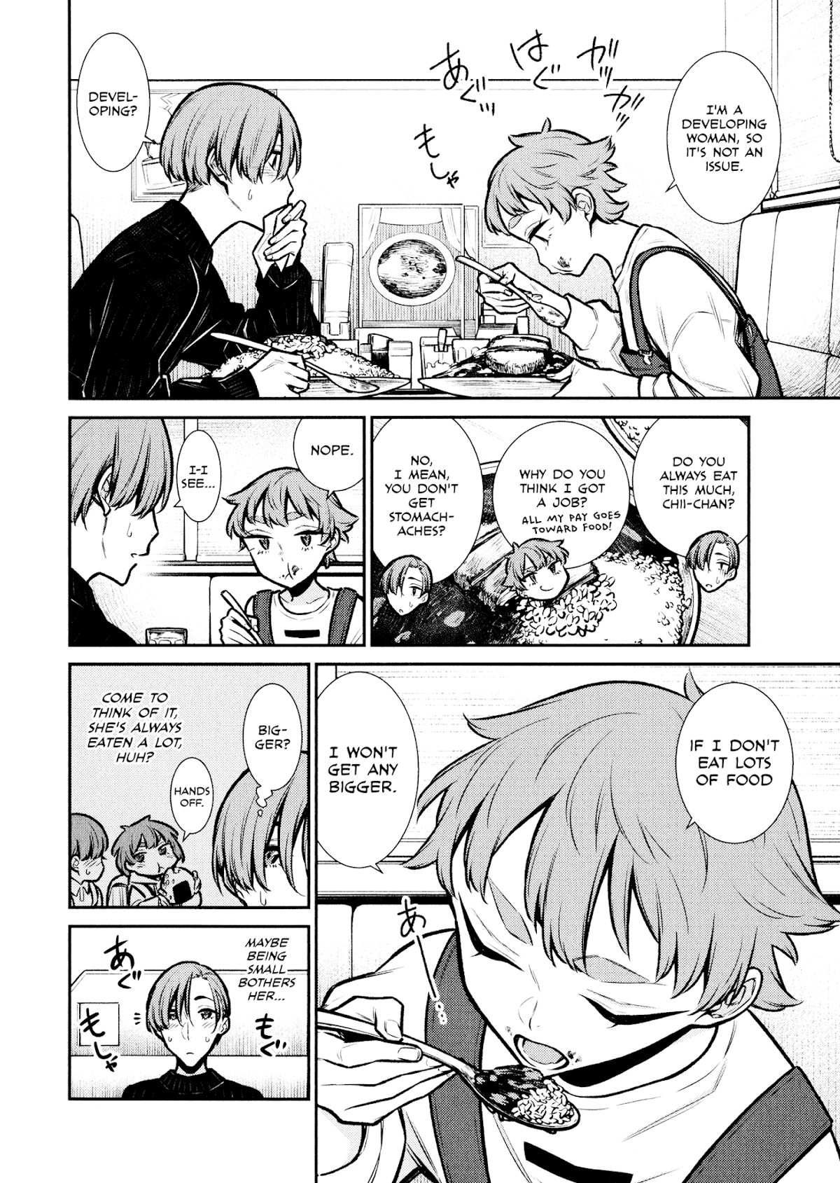 Yancha Gal no Anjou-san Chapter 75 page 8 - Chapter 75: Chita-san Wants to Eat a Lot