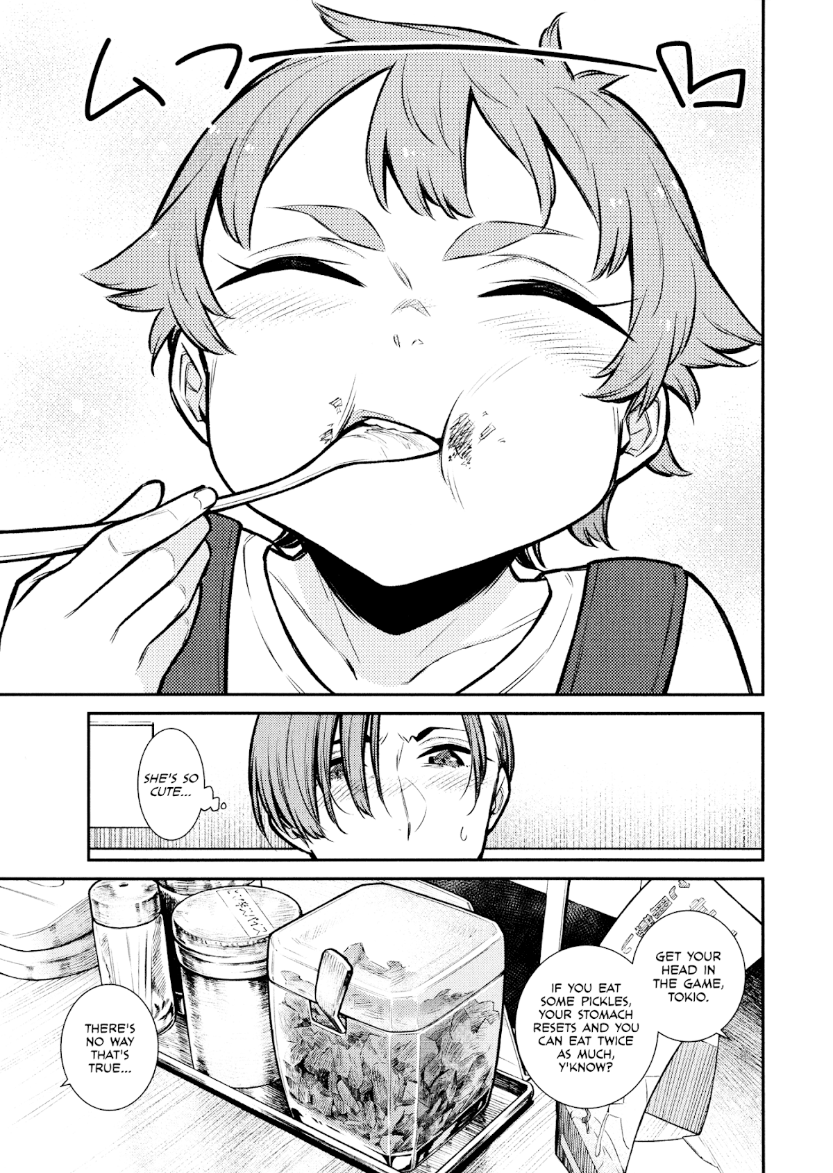 Yancha Gal no Anjou-san Chapter 75 page 9 - Chapter 75: Chita-san Wants to Eat a Lot