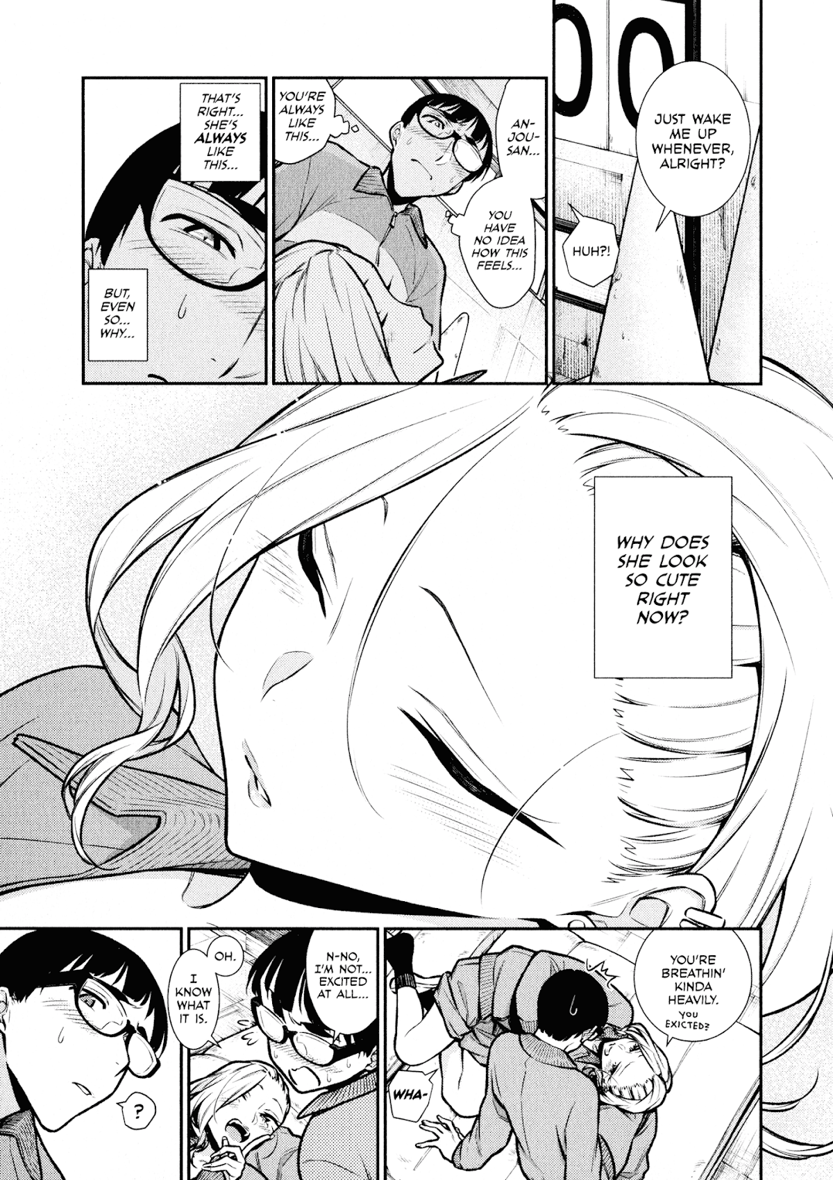 Yancha Gal no Anjou-san Chapter 79 page 10 - Chapter 79: Anjou-san is Sleepy