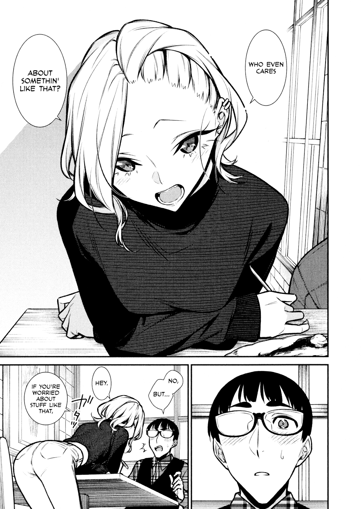 Yancha Gal no Anjou-san Chapter 82 page 9 - Chapter 82: Anjou-san Likes Omelet Rice