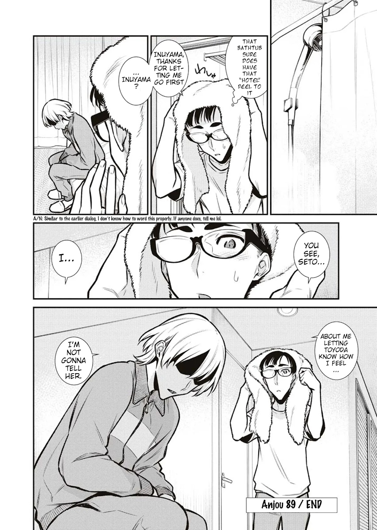 Yancha Gal no Anjou-san Chapter 89 page 18 - Chapter 89