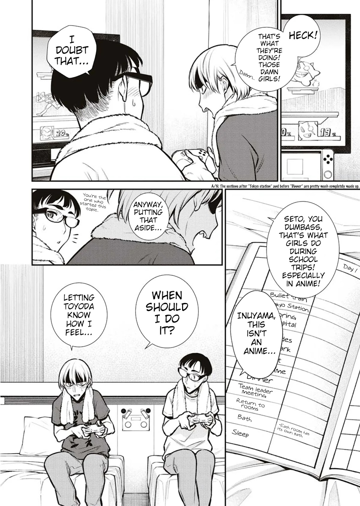 Yancha Gal no Anjou-san Chapter 89 page 3 - Chapter 89