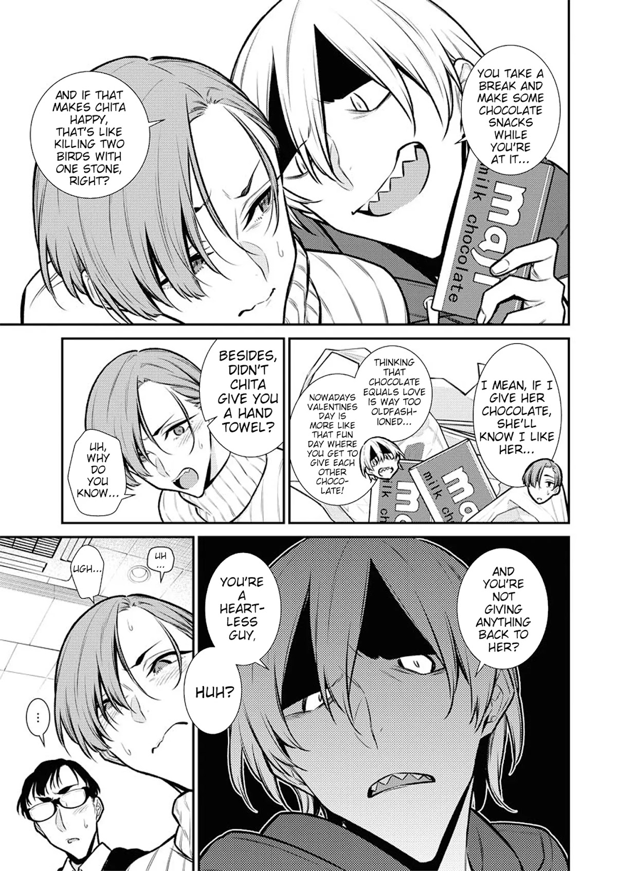 Yancha Gal no Anjou-san Chapter 98 page 7 - Chapter 98
