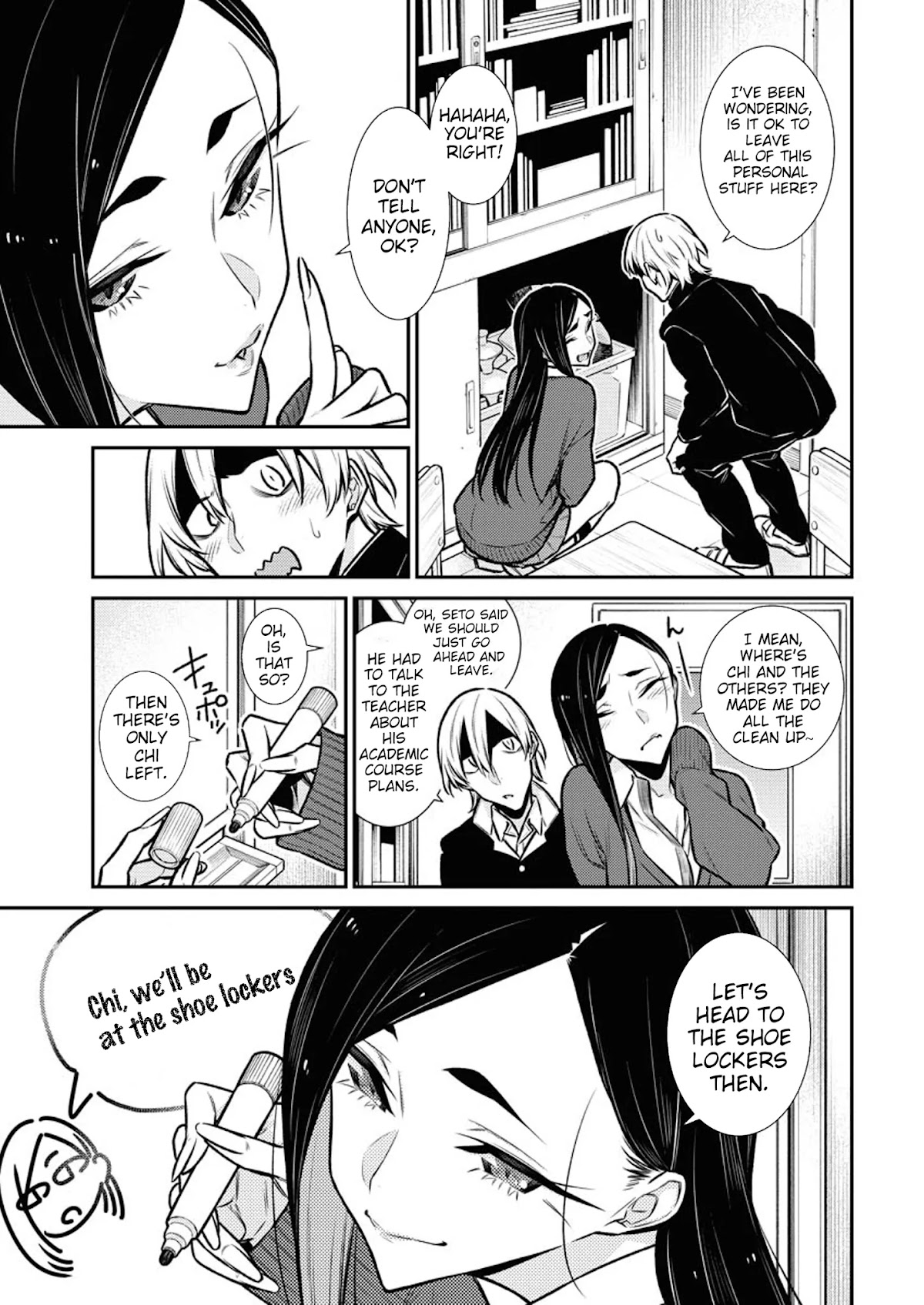 Yancha Gal no Anjou-san Chapter 99 page 13 - Chapter 99