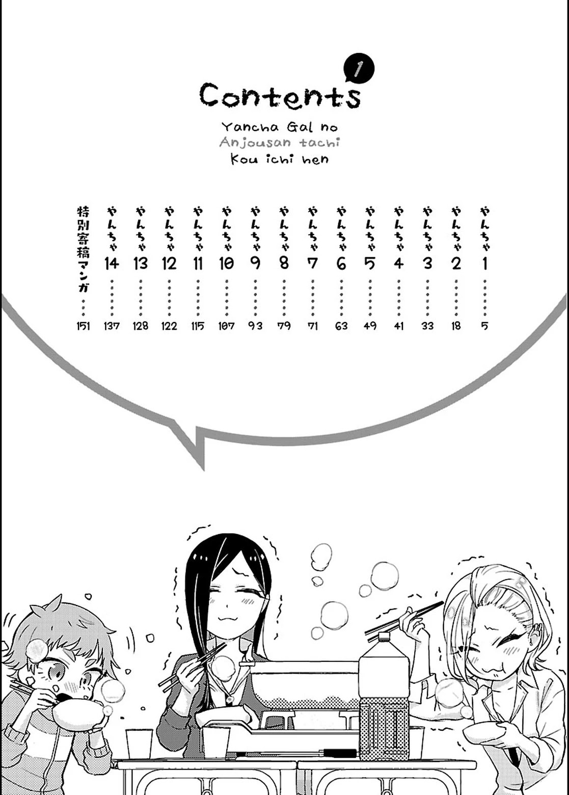 Yancha Gal no Anjou-santachi Chapter 1 page 5 - Chapter 1