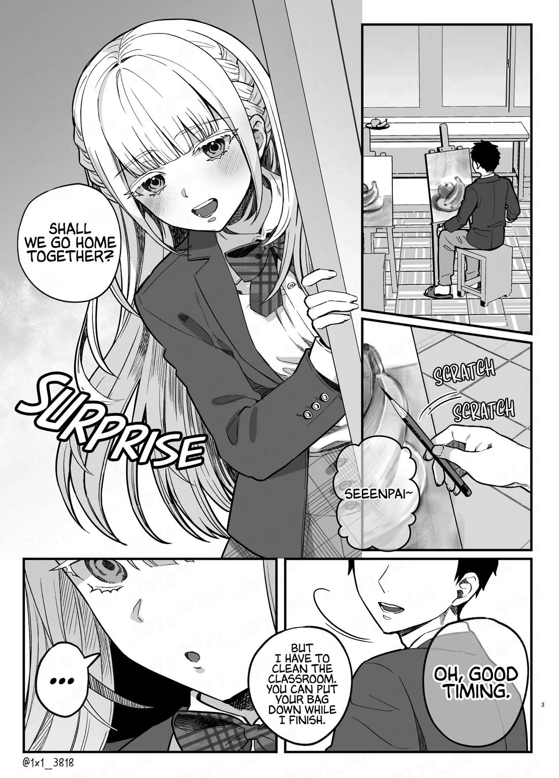 Yandere-chan Is Scary Chapter 1 page 1 - Chapter 1