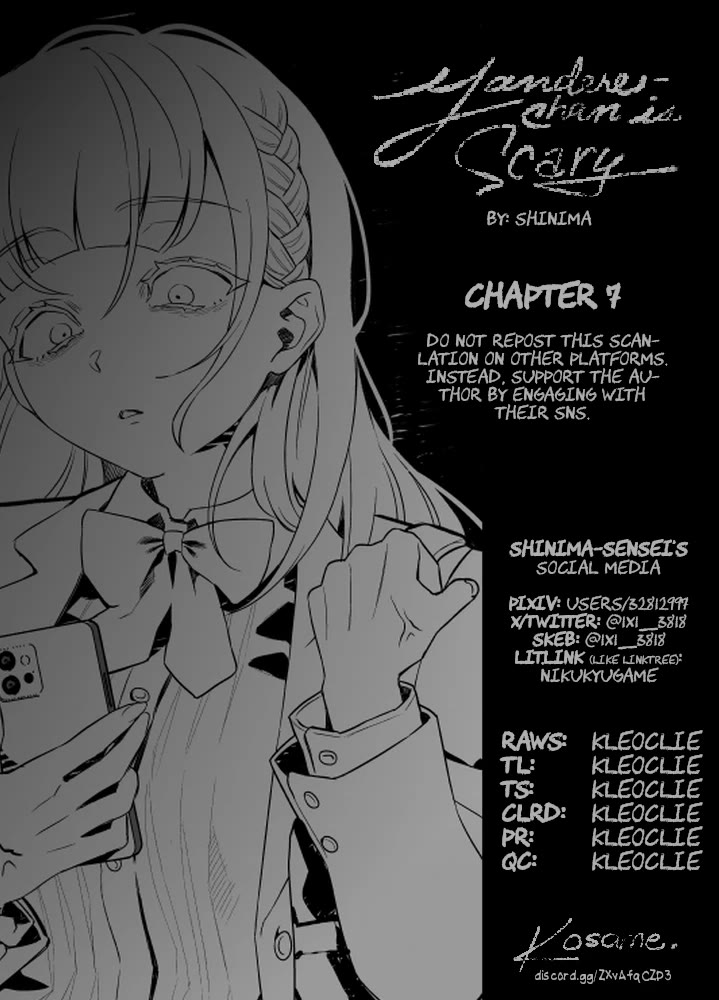 Yandere-chan Is Scary Chapter 7 page 5 - Chapter 7