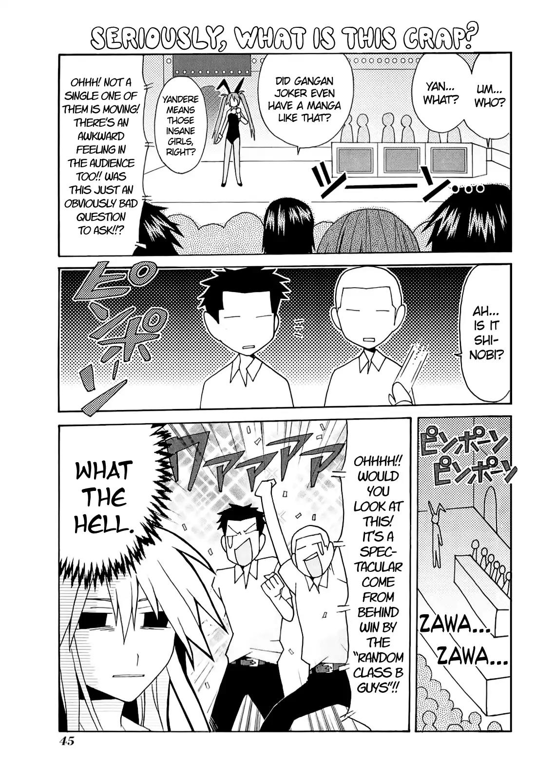 Yandere Kanojo Chapter 10 page 14 - Chapter 10: The Cultural Festival, That is, the Second Half of a Ruthless Battle