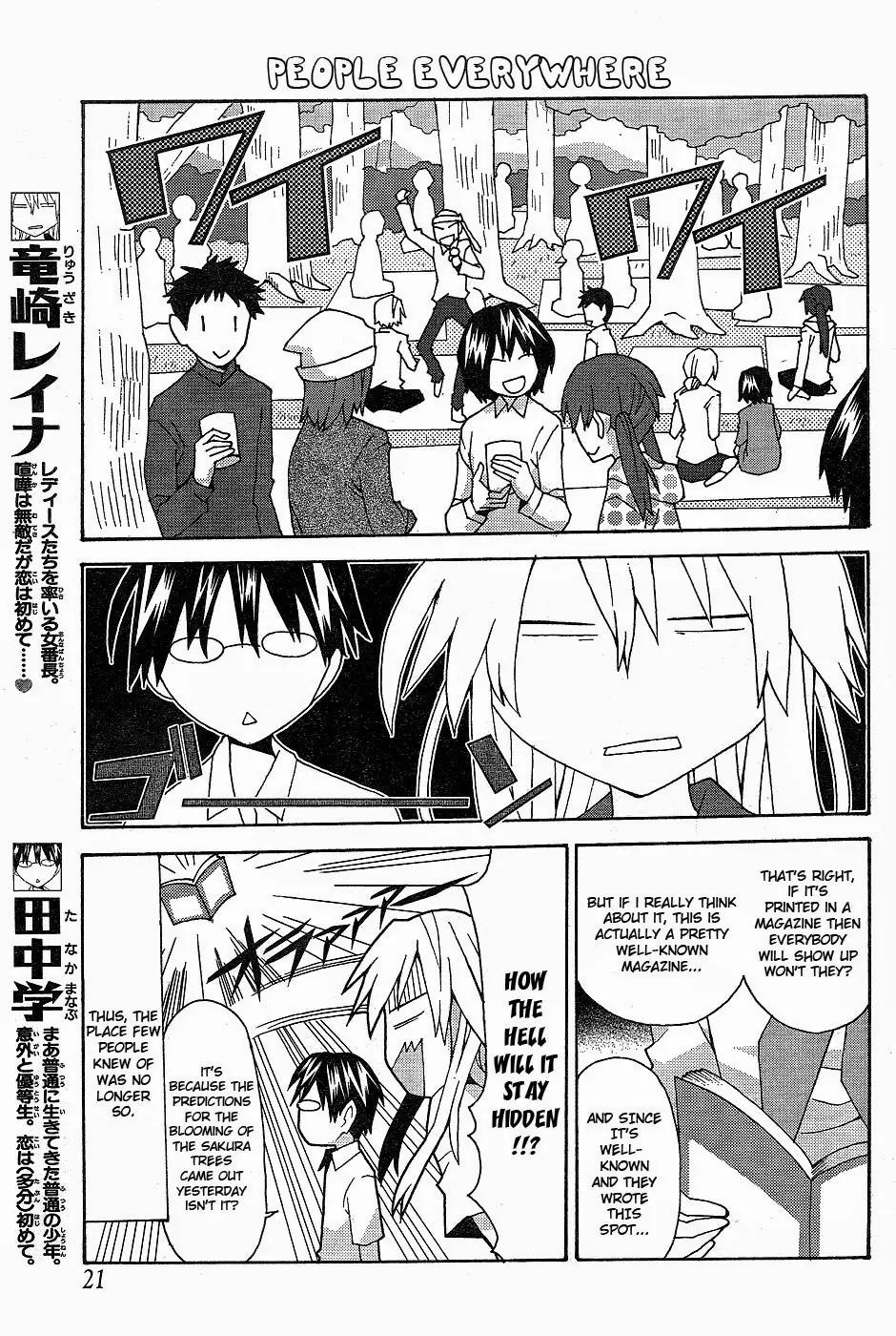 Yandere Kanojo Chapter 16 page 4 - Chapter 16: Under the Legendary Sakura Tree, the Two Made a Memory Together