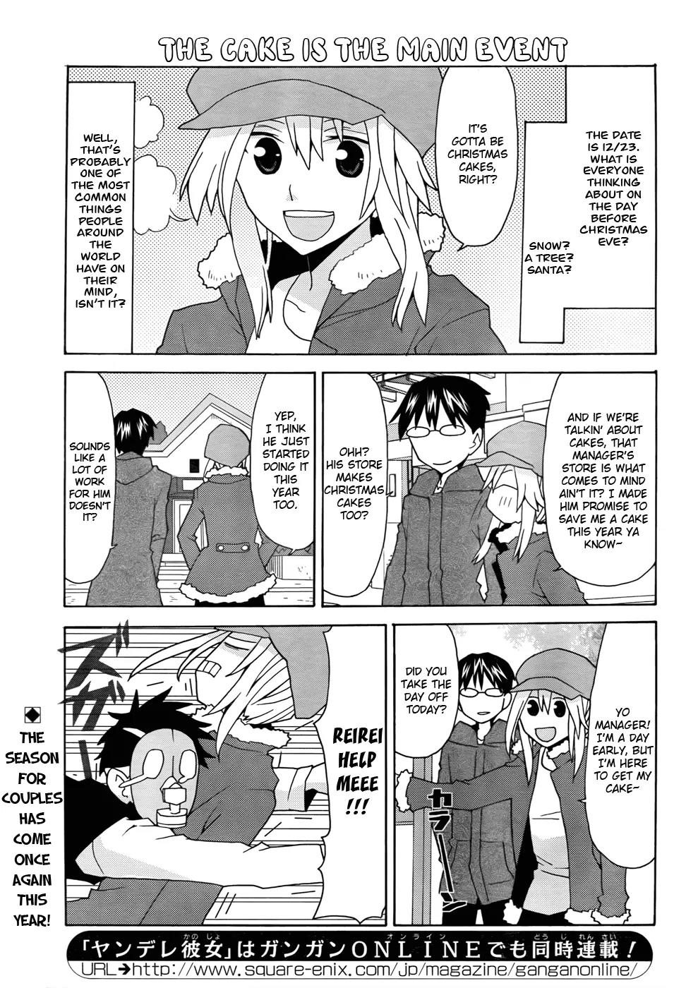 Yandere Kanojo Chapter 23 page 1 - Chapter 23: Christmas, That is, Masters of Cake