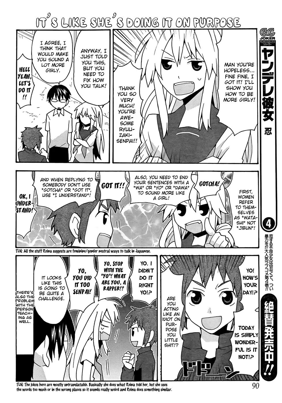 Yandere Kanojo Chapter 24 page 4 - Chapter 24: Femininity, That is, My Fair Lady