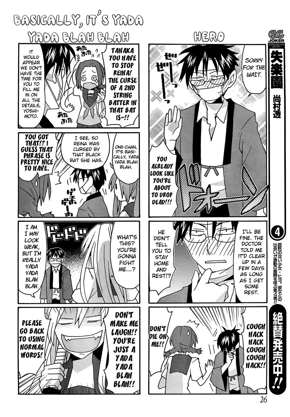 Yandere Kanojo Chapter 26 page 11 - Chapter 26: The Black Bat, That is, a Cursed Item