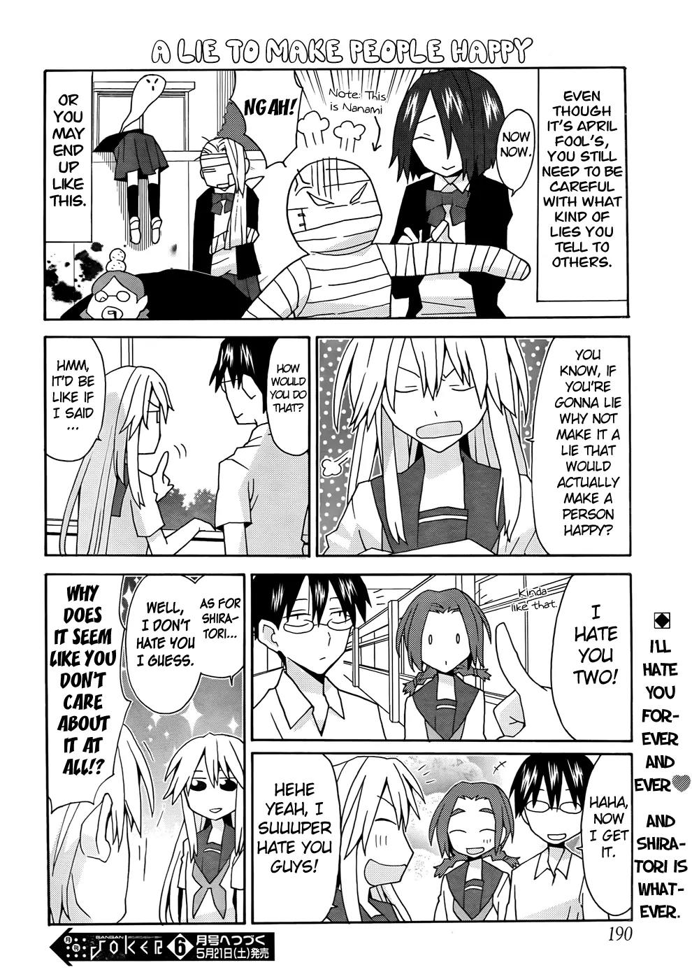 Yandere Kanojo Chapter 27 page 14 - Chapter 27: Deceit, That is, April Fools' Day