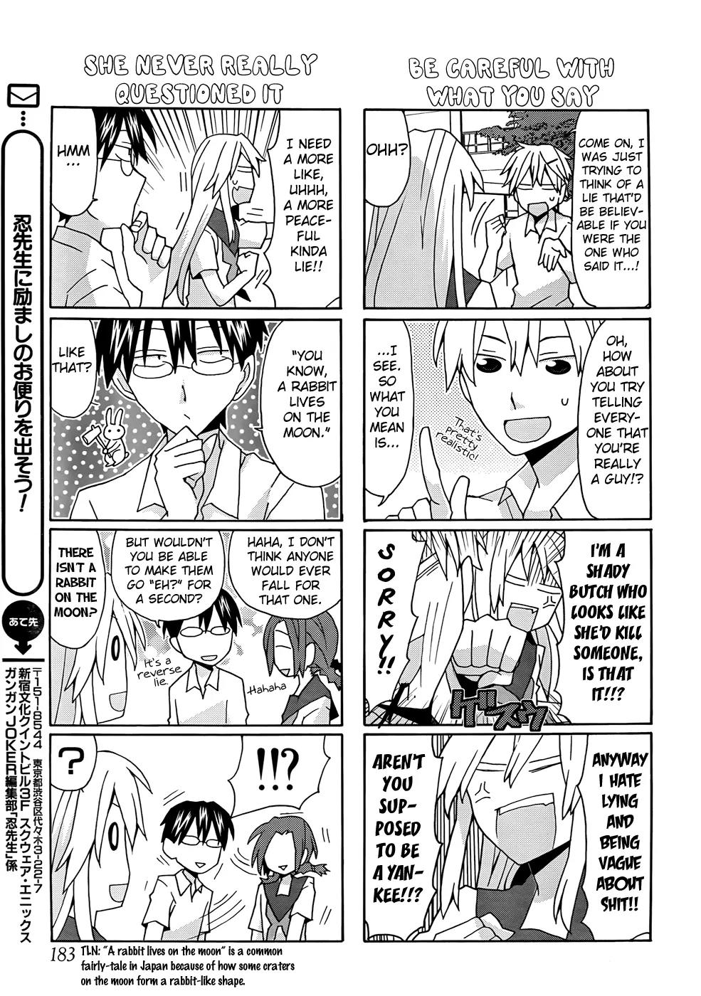 Yandere Kanojo Chapter 27 page 7 - Chapter 27: Deceit, That is, April Fools' Day