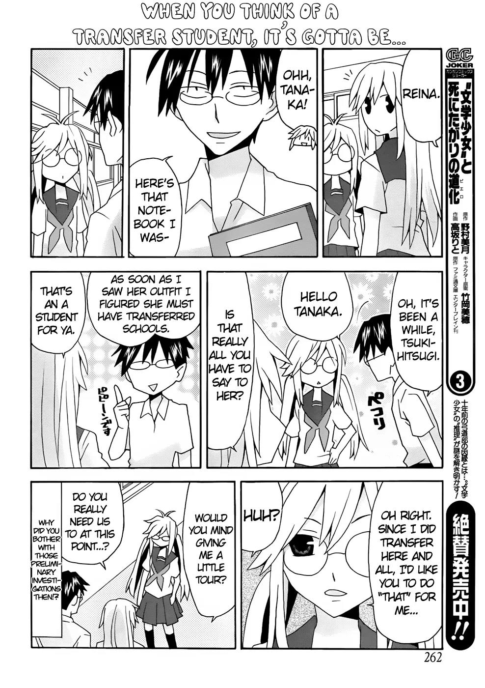 Yandere Kanojo Chapter 29 page 6 - Chapter 29: Transfer Student, That is, Garasu Tsukihitsugi Again