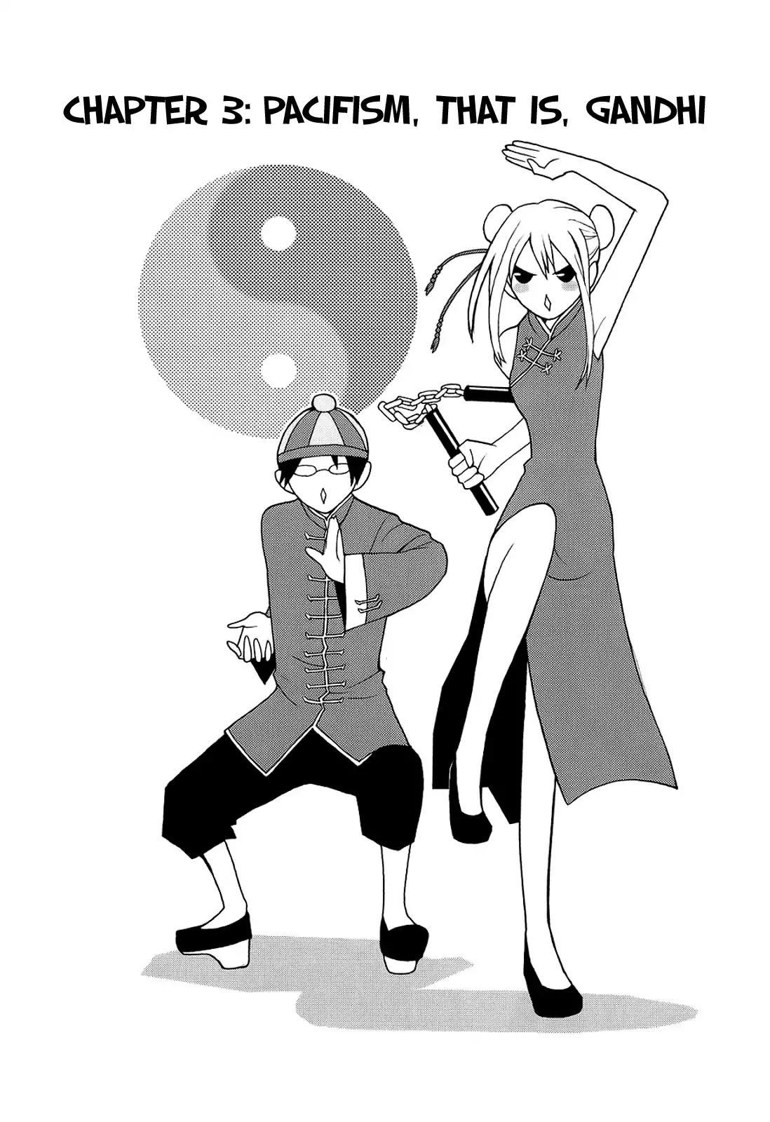 Yandere Kanojo Chapter 3 page 5 - Chapter 3: Pacifism, That is, Gandhi