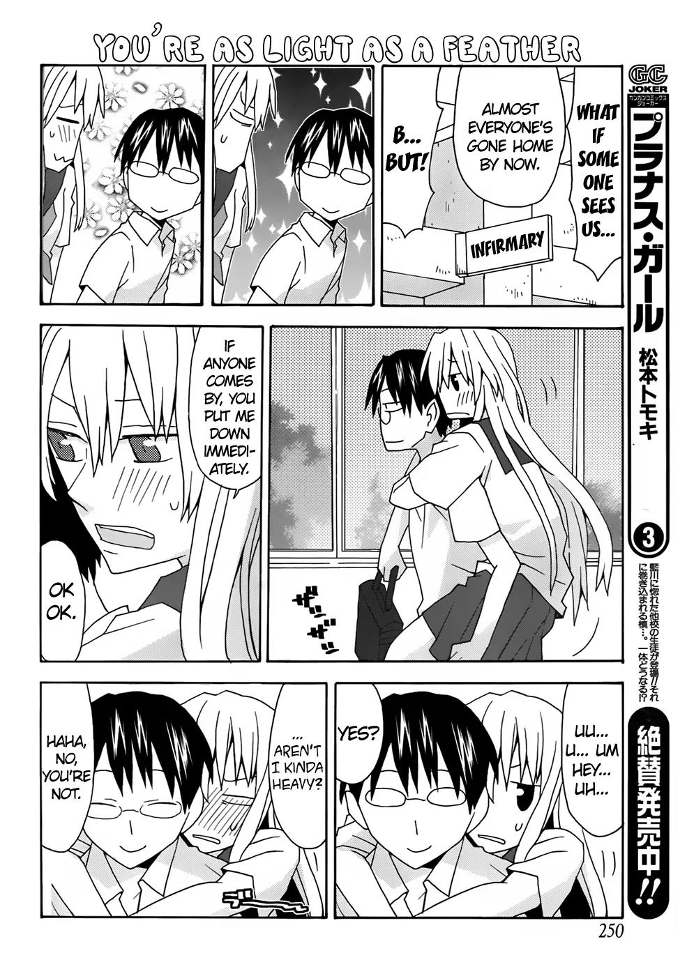 Yandere Kanojo Chapter 30 page 14 - Chapter 30: A Sprain, That Is, a Brief Stay in the Infirmary