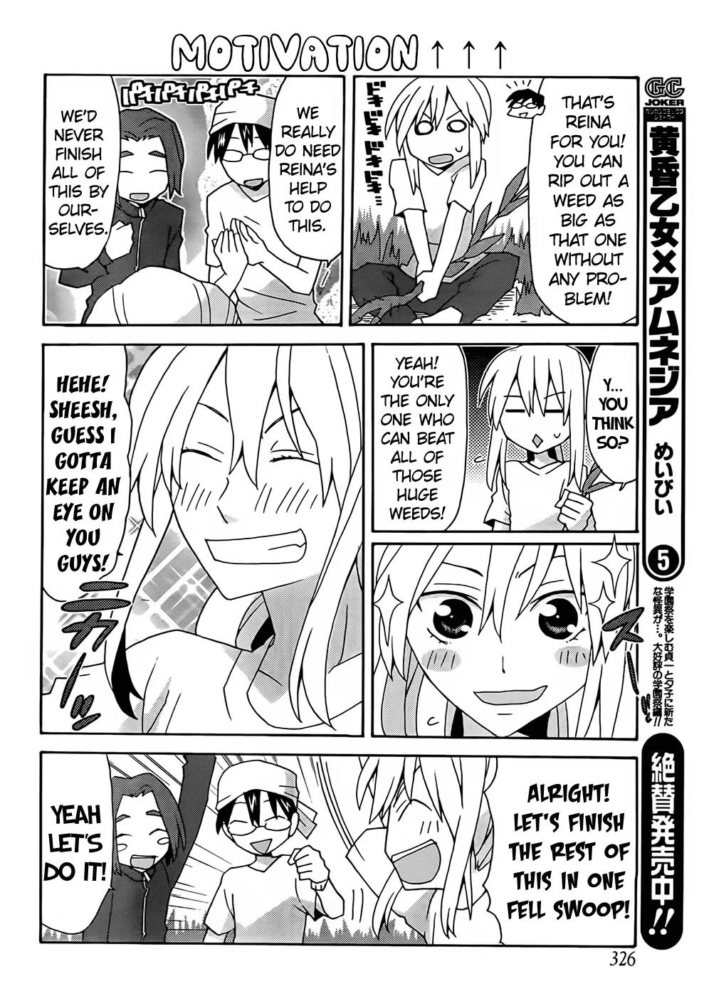 Yandere Kanojo Chapter 32 page 10 - Chapter 32: Pulling Weeds, That is, the Conerstone of Youth