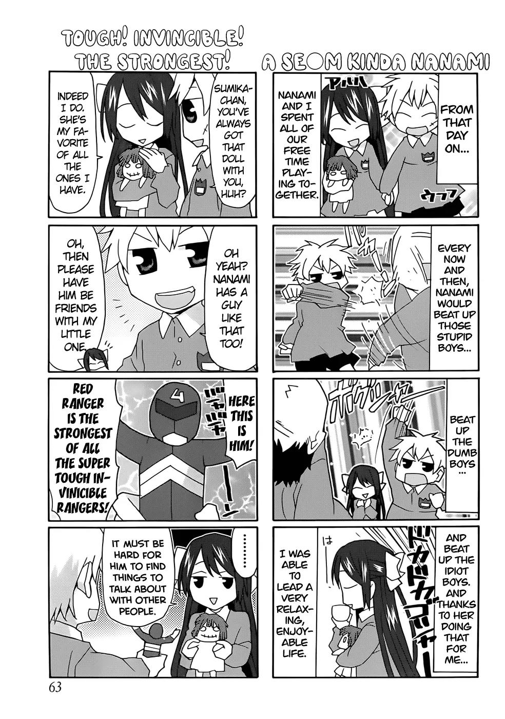 Yandere Kanojo Chapter 33 page 7 - Chapter 33: Childhood Friend, That is, Friendship and the Strongest, Red Ranger