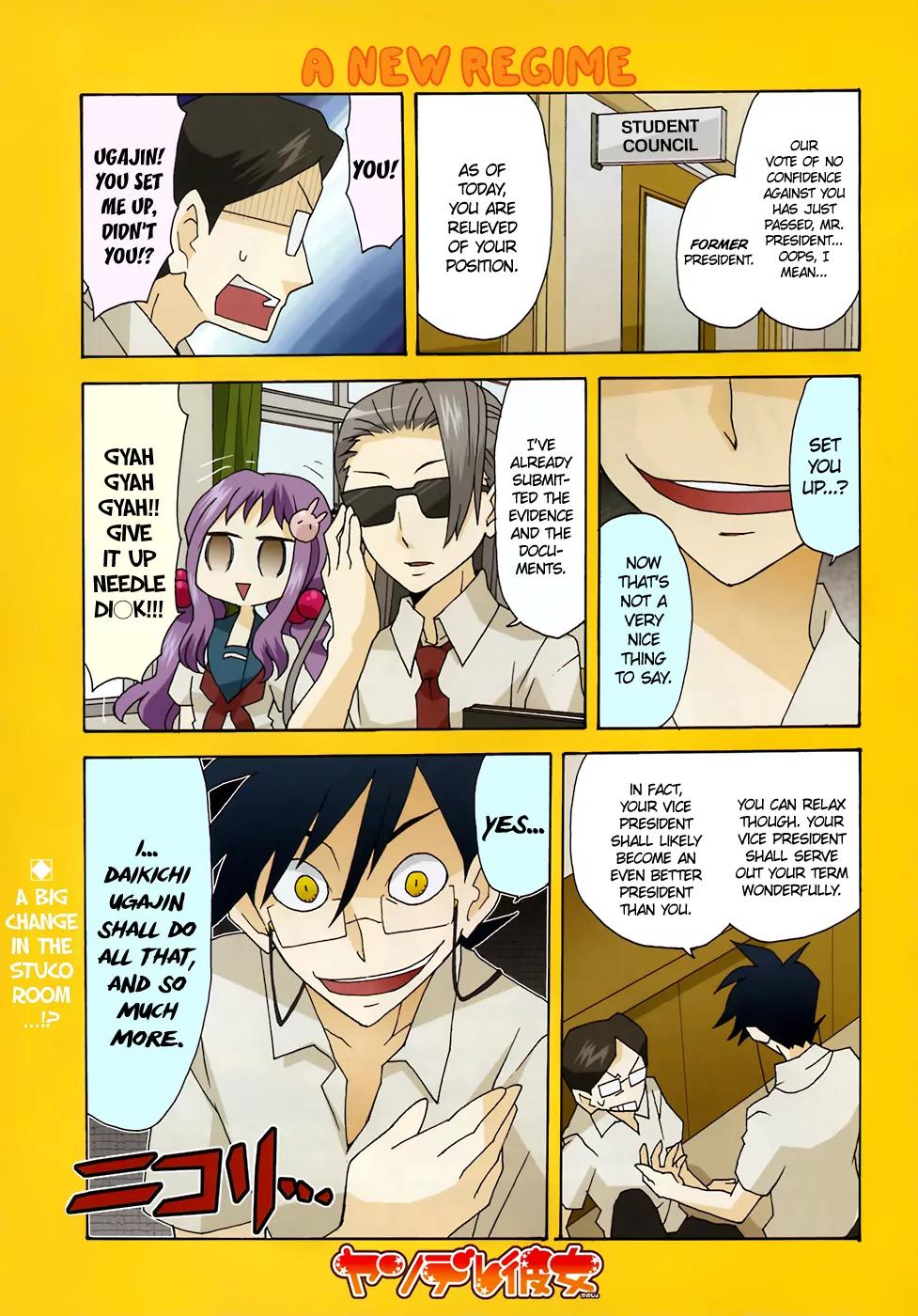 Yandere Kanojo Chapter 38 page 1 - Chapter 38: The New President, That is, Daikichi Ugajin's Chaos (Part 1)