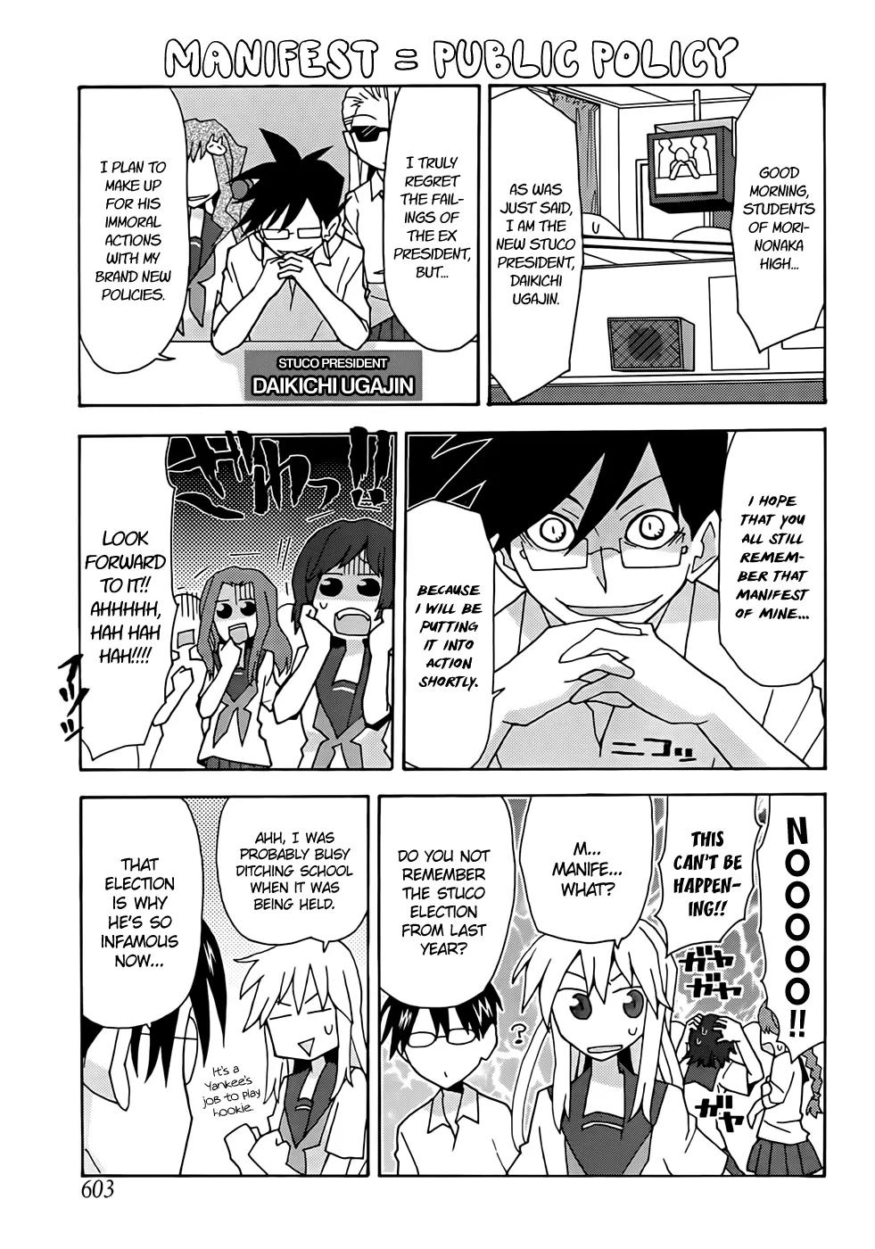 Yandere Kanojo Chapter 38 page 4 - Chapter 38: The New President, That is, Daikichi Ugajin's Chaos (Part 1)