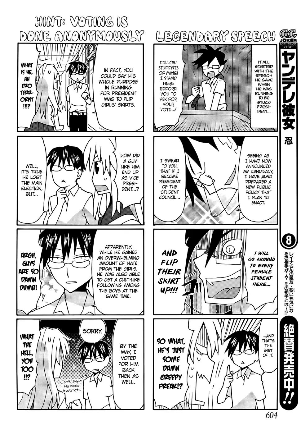 Yandere Kanojo Chapter 38 page 5 - Chapter 38: The New President, That is, Daikichi Ugajin's Chaos (Part 1)