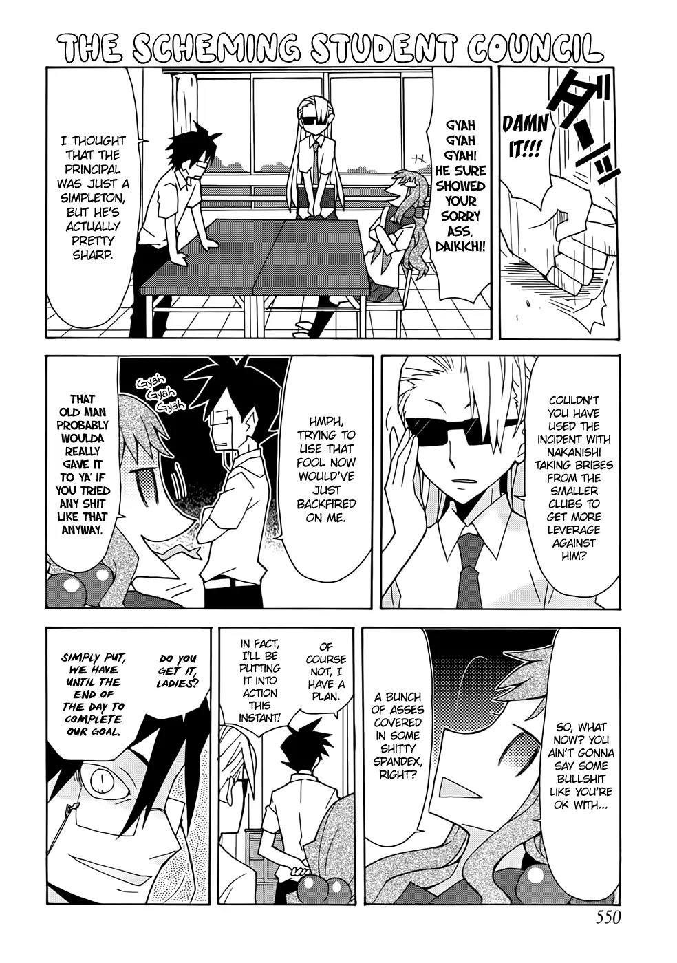 Yandere Kanojo Chapter 39 page 4 - Chapter 39: The New President, That is, Daikichi Ugajin's Chaos (Part 2)
