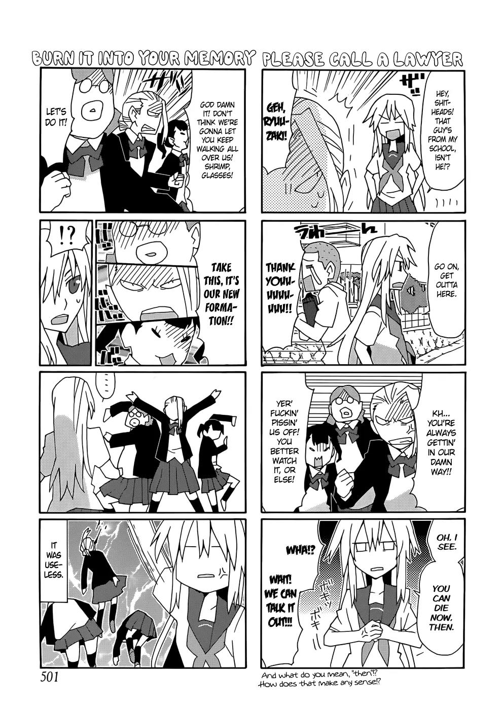 Yandere Kanojo Chapter 40 page 3 - Chapter 40: A Peace Treaty, That is, Putting a Bell on a Cat's Neck