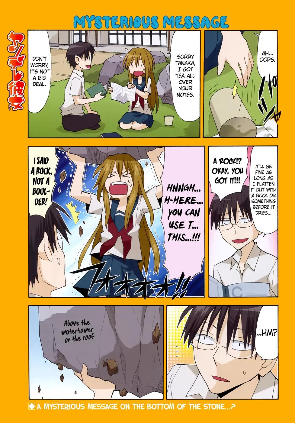 Yandere Kanojo Chapter 52 page 1 - Chapter 52: Treasure Hunt, That Is, A Mystery Message