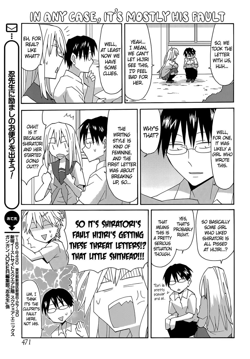 Yandere Kanojo Chapter 53 page 9 - Chapter 53: A Letter, That Is, Tidings From a Mysterious Person