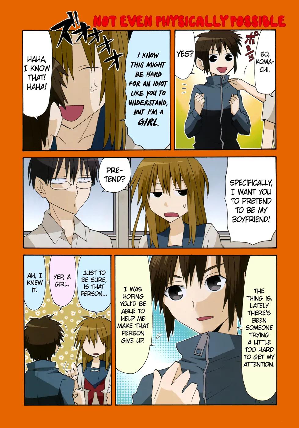 Yandere Kanojo Chapter 56 page 3 - Chapter 56: Komachi's Boyfriend, That Is, A Pretty New Face