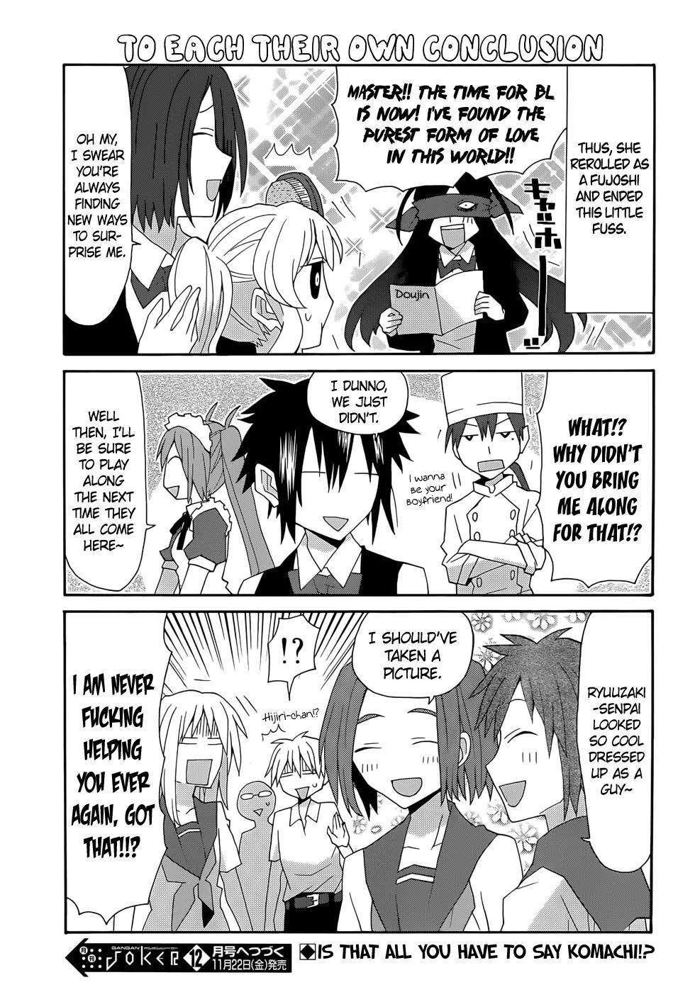 Yandere Kanojo Chapter 57 page 15 - Chapter 57: Approaching Danger, That Is, A Monster on the Attack