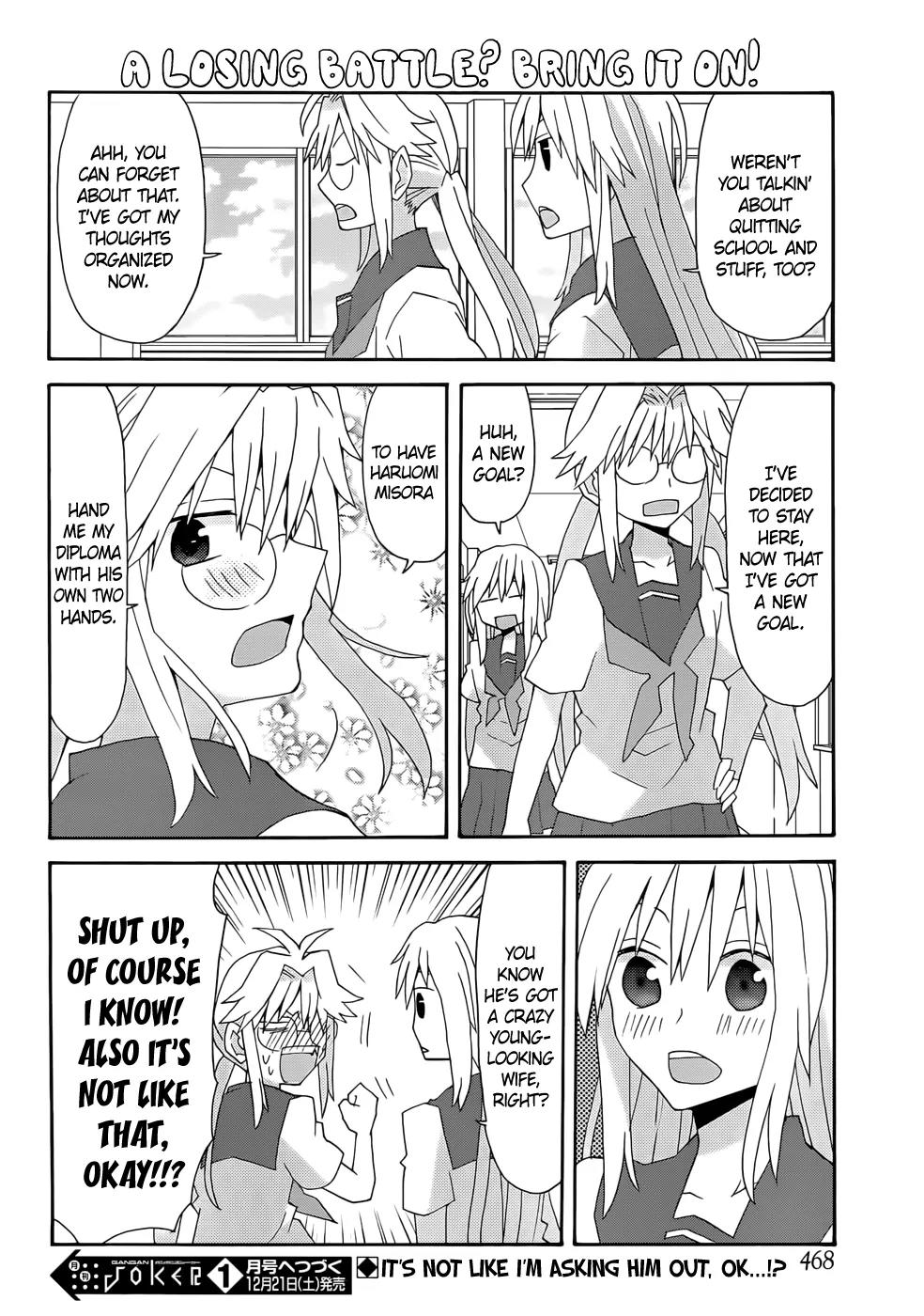 Yandere Kanojo Chapter 58 page 16 - Chapter 58: Garasu's Worry, That Is, An Invisible Power
