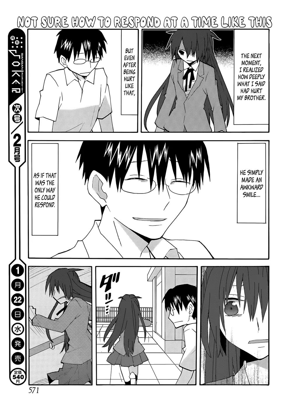 Yandere Kanojo Chapter 59 page 13 - Chapter 59: My Little Sister, That Is, She's Not That Cute