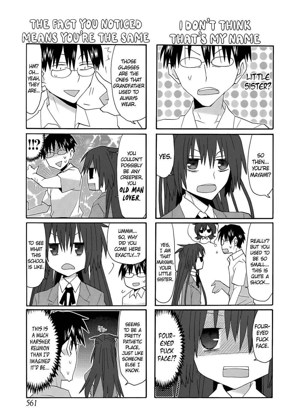 Yandere Kanojo Chapter 59 page 3 - Chapter 59: My Little Sister, That Is, She's Not That Cute