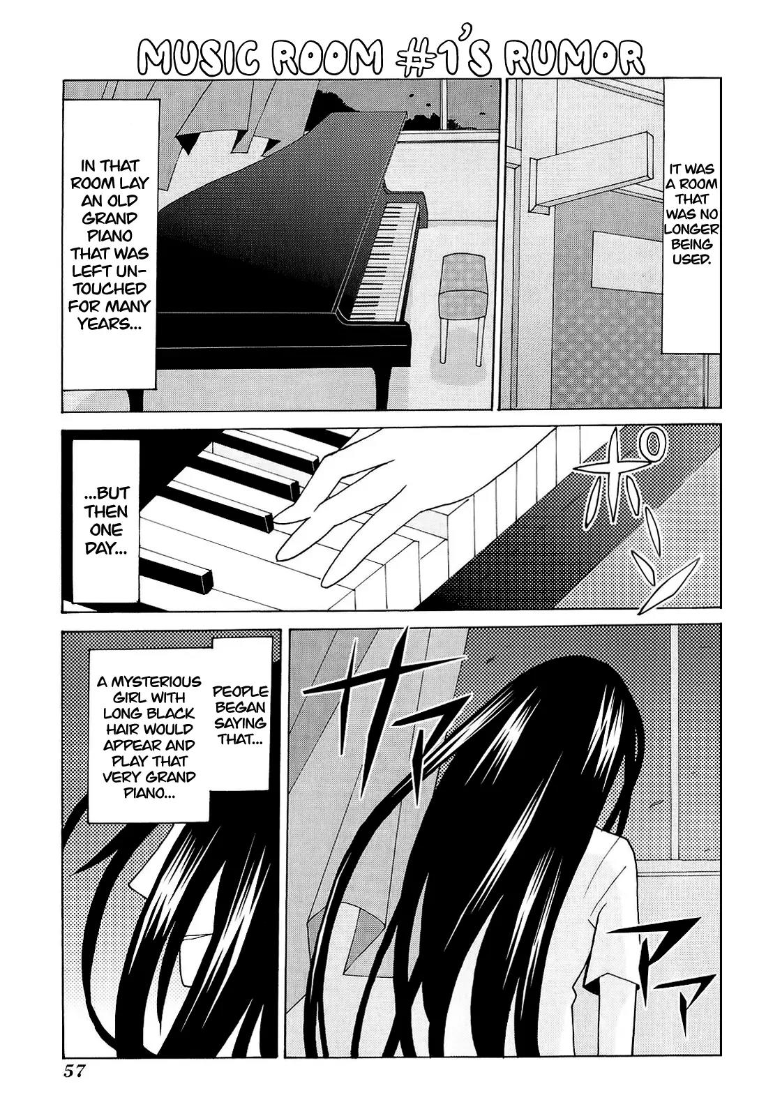 Yandere Kanojo Chapter 6 page 1 - Chapter 6: The Black Spirit Girl, That is, the First Half of the Ghost Story