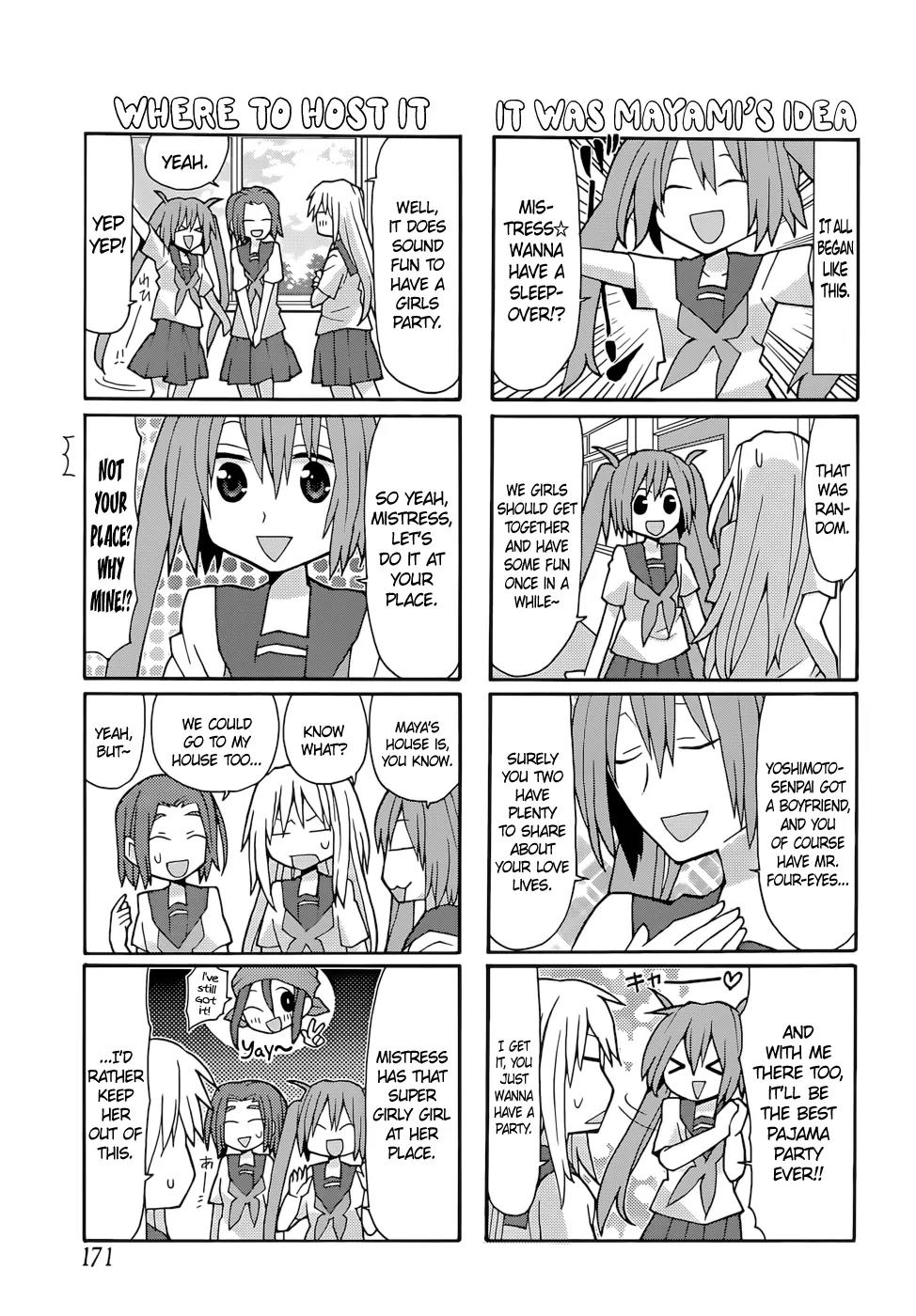 Yandere Kanojo Chapter 62 page 3 - Chapter 62: Sleepover, That Is, A Party For the Girls
