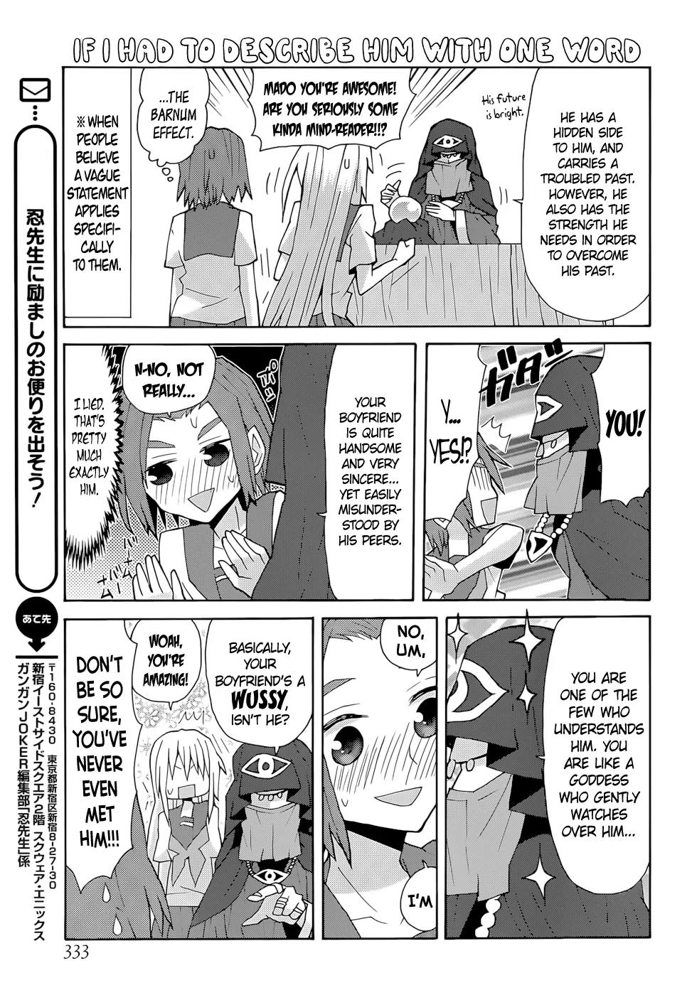 Yandere Kanojo Chapter 66 page 9 - Chapter 66: Fortunes, That Is, Mademoiselle's Will