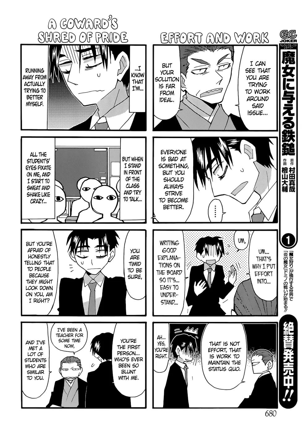 Yandere Kanojo Chapter 67 page 10 - Chapter 67: Observing 2-A, That Is, Kouichirou Ryuuzaki in Trouble