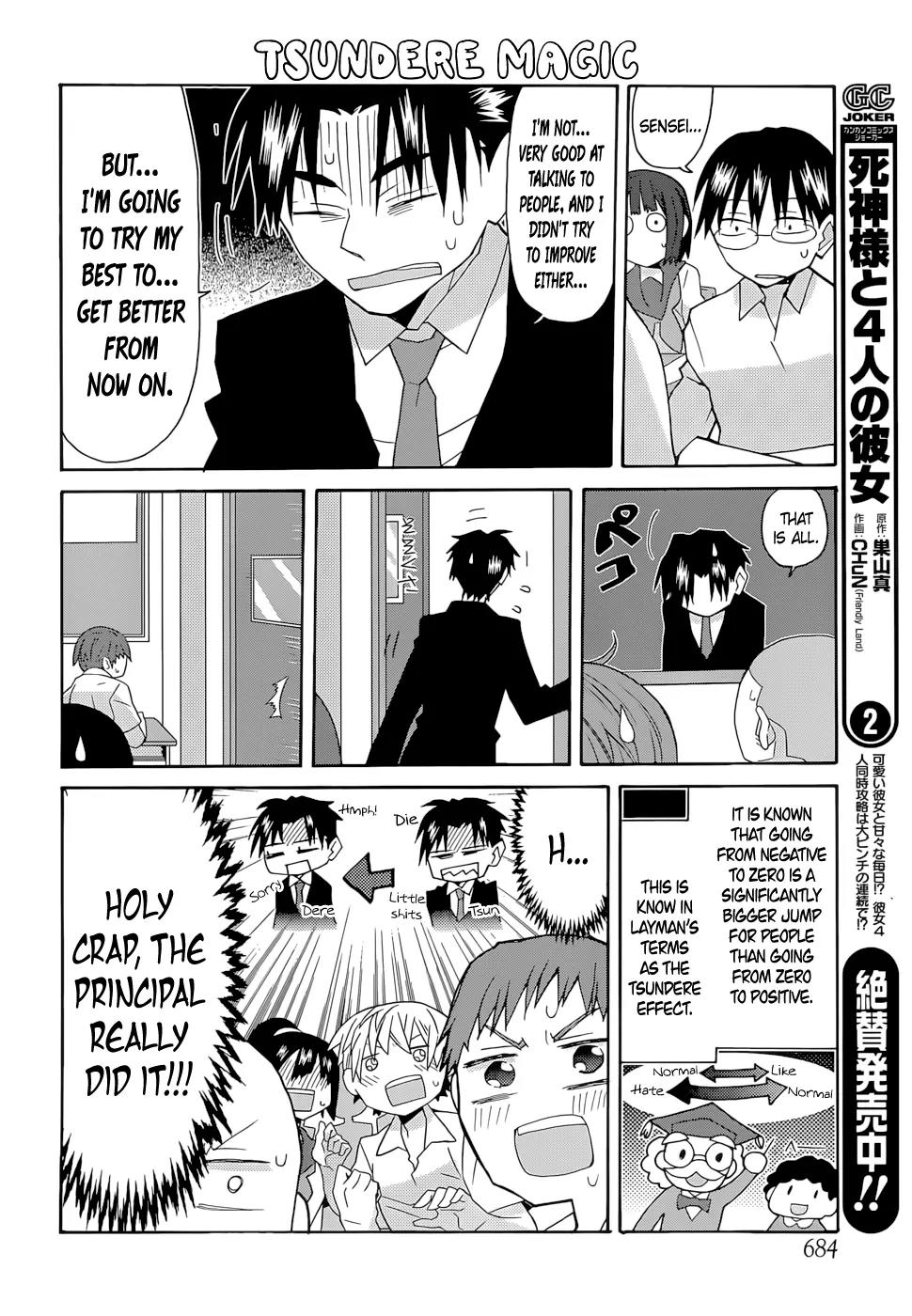 Yandere Kanojo Chapter 67 page 14 - Chapter 67: Observing 2-A, That Is, Kouichirou Ryuuzaki in Trouble